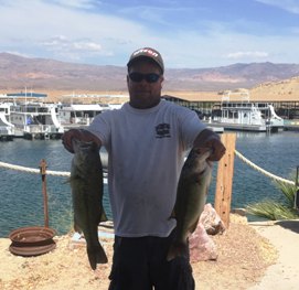 Mike Bird 1st at Mohave 20.08 lbs.