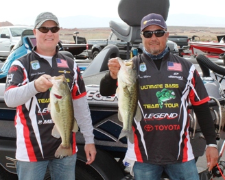 Johnson & Myers 1st at Sand Hollow 18.13 lbs.