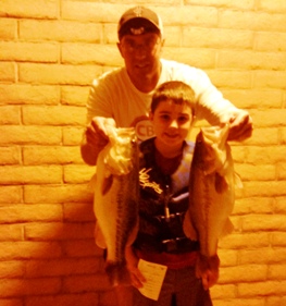 Kyle & Bridger Richins 2nd at Quail 13.84 lbs