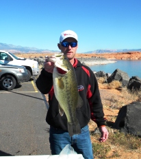 Sand Hollow 2-22-14 Shane Grange 5.88 Big Bass